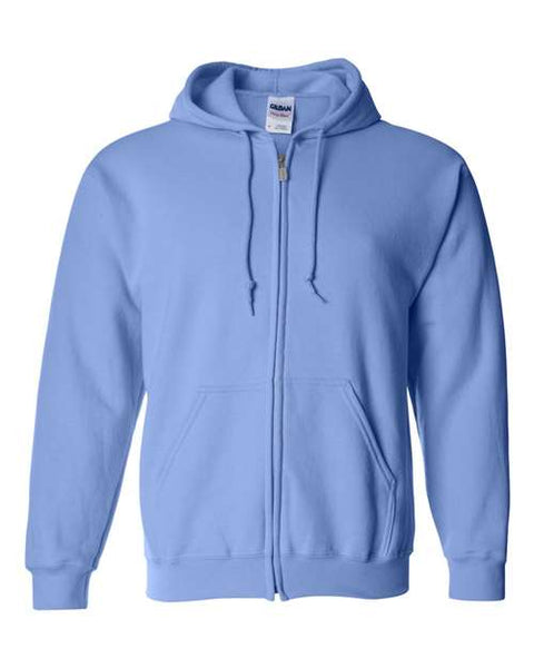 Heavy Blend™ Full-Zip Hooded Sweatshirt - Carolina Blue