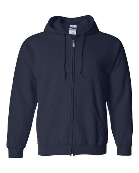 Heavy Blend™ Full-Zip Hooded Sweatshirt - Navy