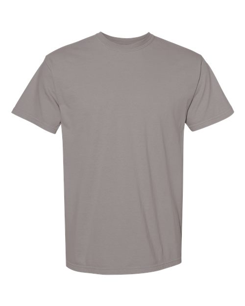 T-shirt épais teint en pièce