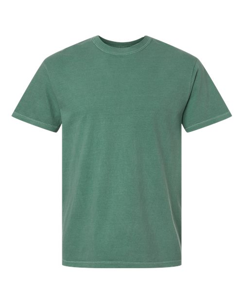 T-shirt épais teint en pièce