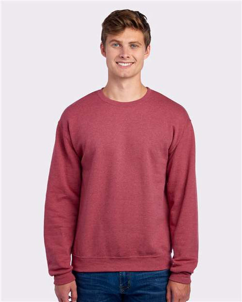 NuBlend® Crewneck Sweatshirt - Vintage Heather Red