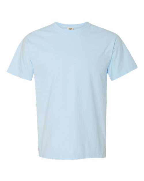 T-shirt épais teint en pièce
