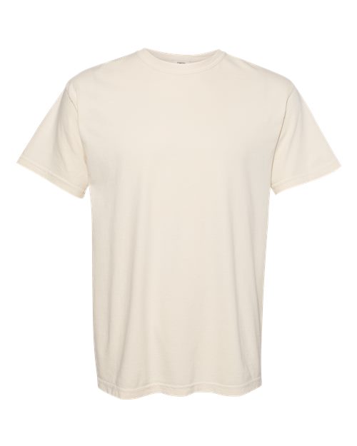 T-shirt épais teint en pièce