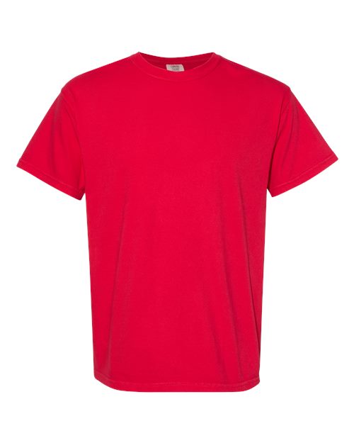 T-shirt épais teint en pièce