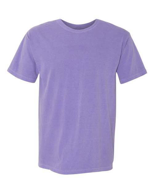 T-shirt épais teint en pièce