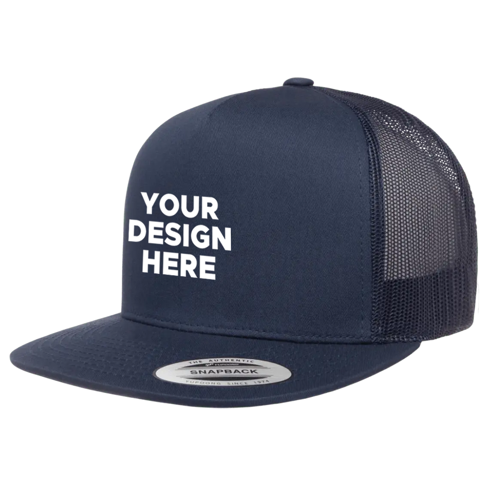 Casquette de camionneur classique à cinq panneaux