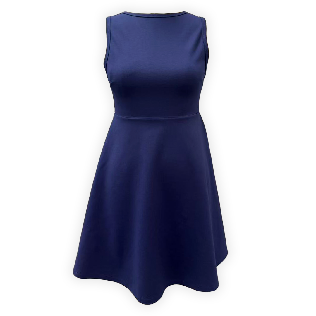 TJ'S SLEEVELESS A-LINE DRESS