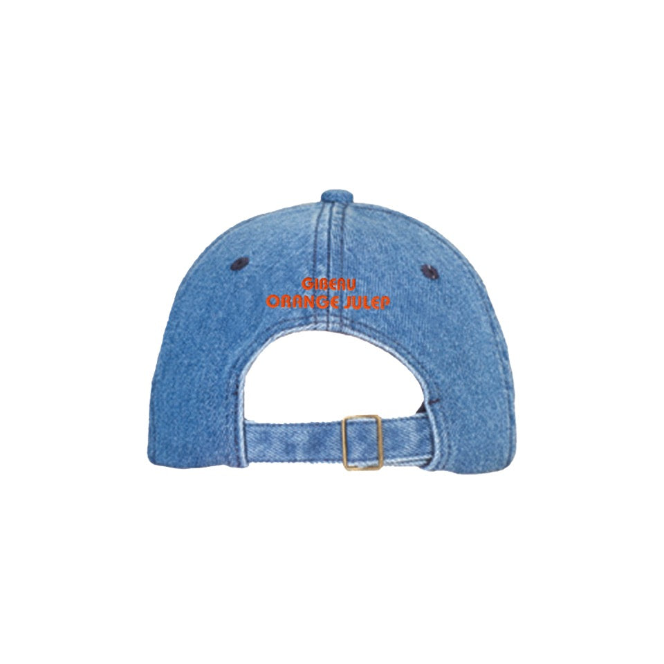 Gibeau Orange Julep Iconic Building Denim Cap