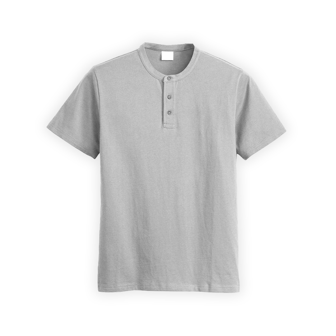 TJ'S SHORT SLEEVE BUTTON TOP