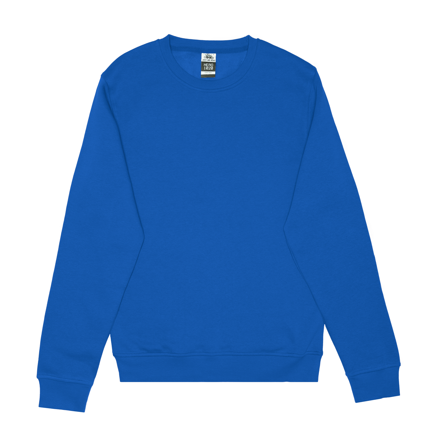 Sweat-shirt ras du cou unisexe HERO-1020 - Ash Heather