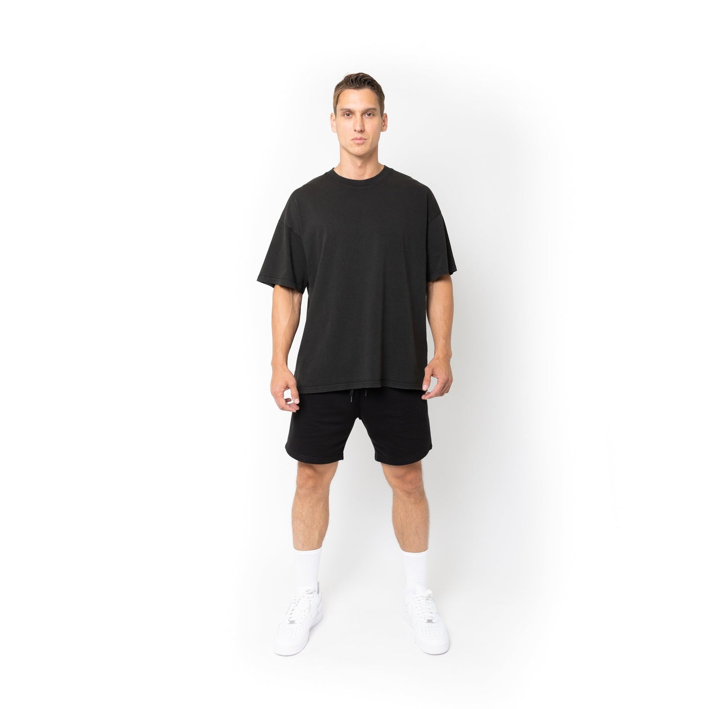 T-shirt unisexe surdimensionné super épais HERO-300