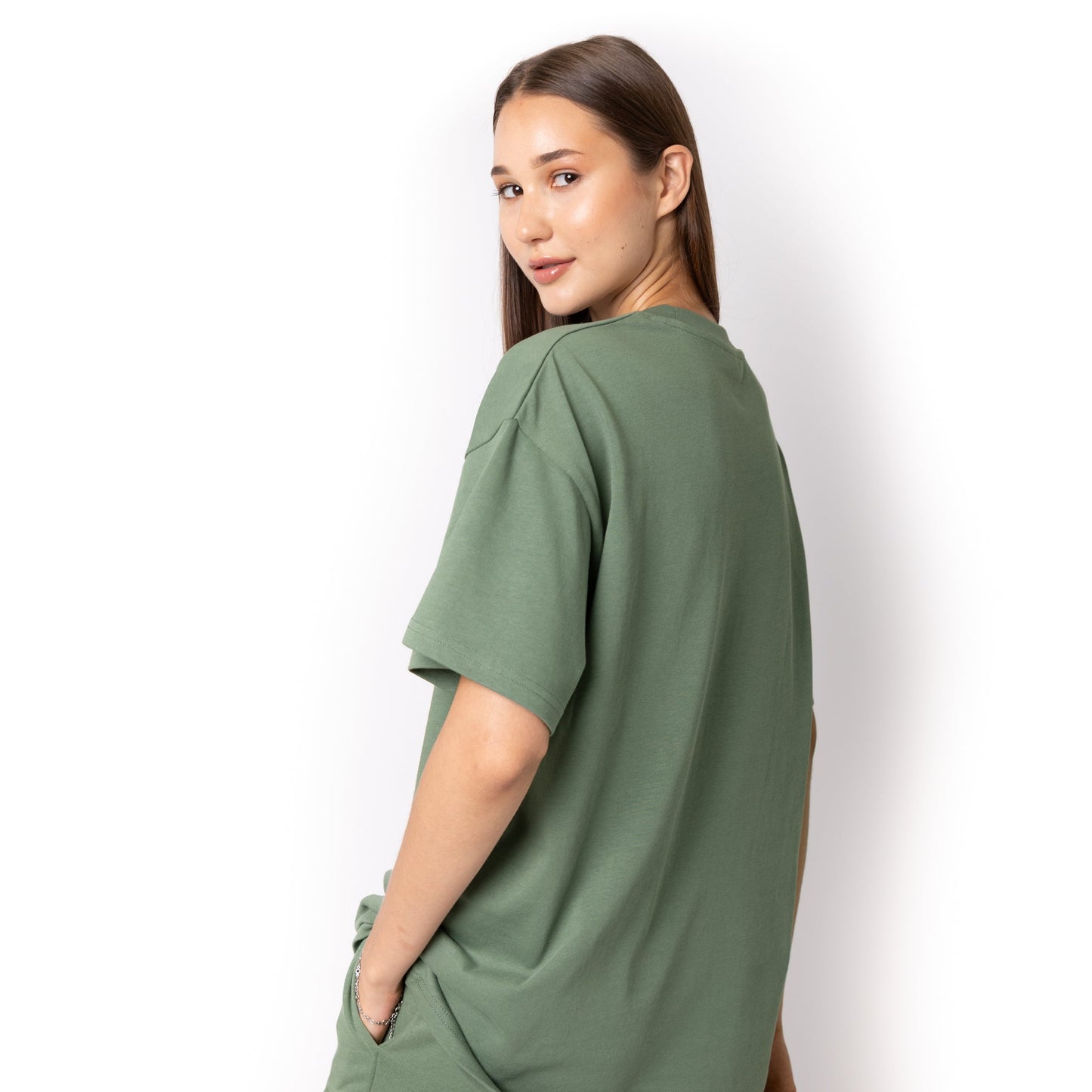 T-shirt unisexe surdimensionné super épais HERO-300