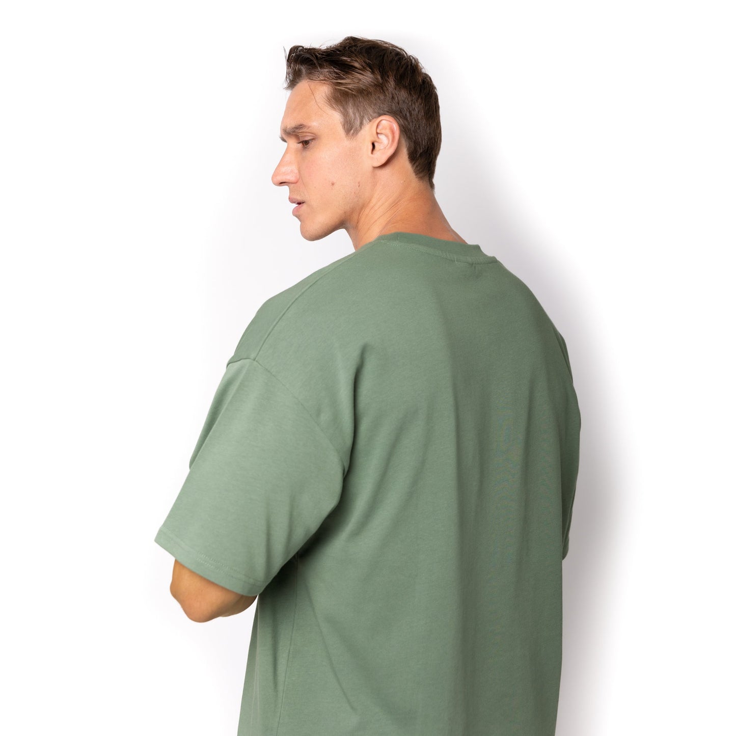 T-shirt unisexe surdimensionné super épais HERO-300