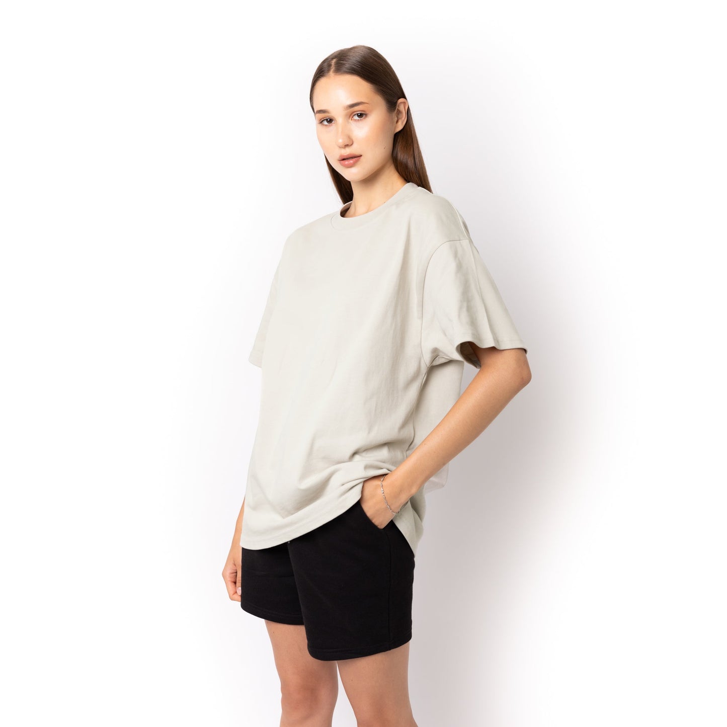 T-shirt unisexe surdimensionné super épais HERO-300