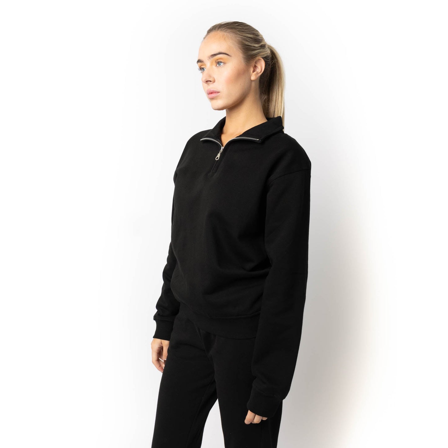 HERO-4020 Unisex Quarter Zip Sweatshirt