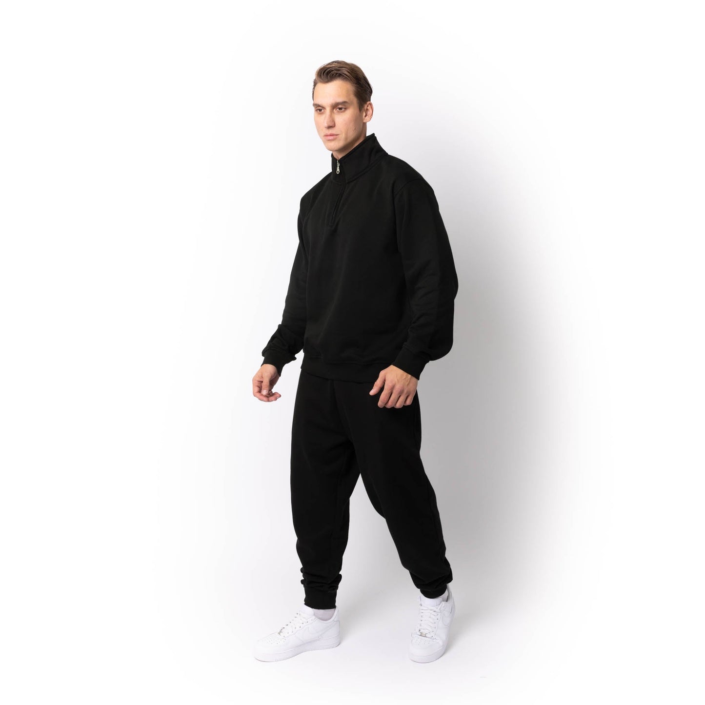 HERO-4020 Unisex Quarter Zip Sweatshirt