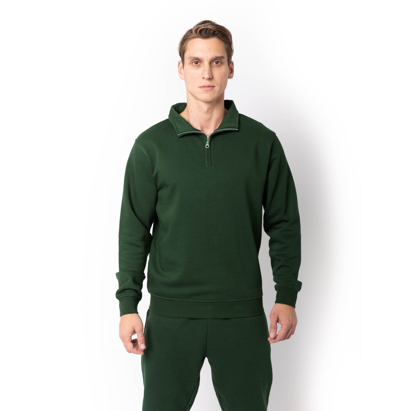 HERO-4020 Unisex Quarter Zip Sweatshirt