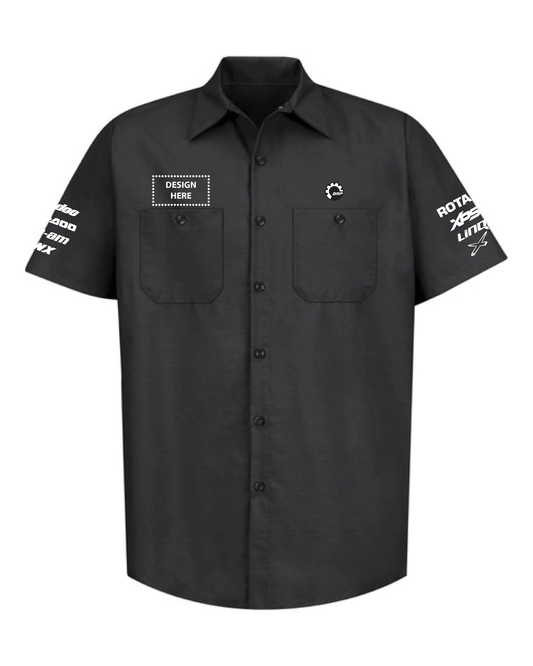 BRP Men's Short Sleeve Work Shirt