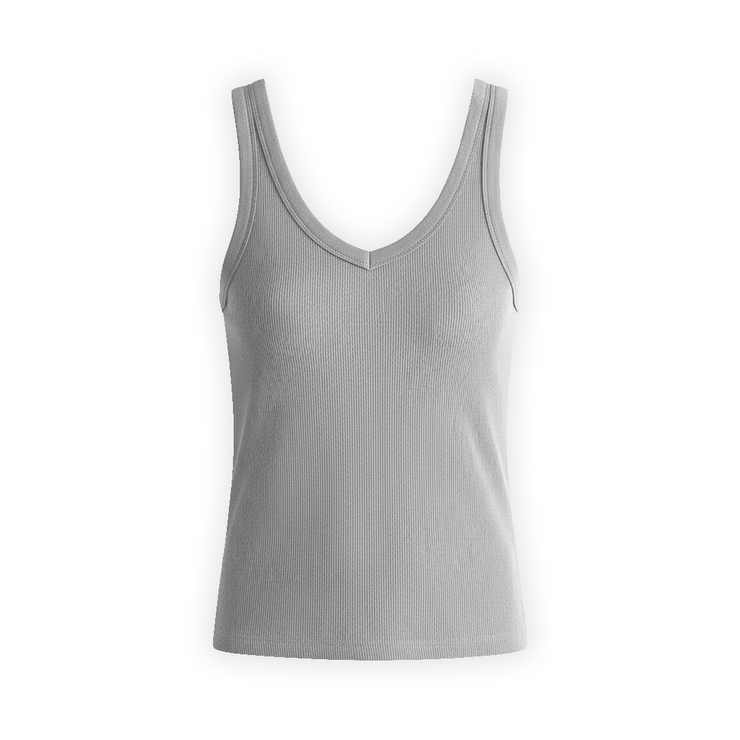 TJ'S V NECK TANK TOP