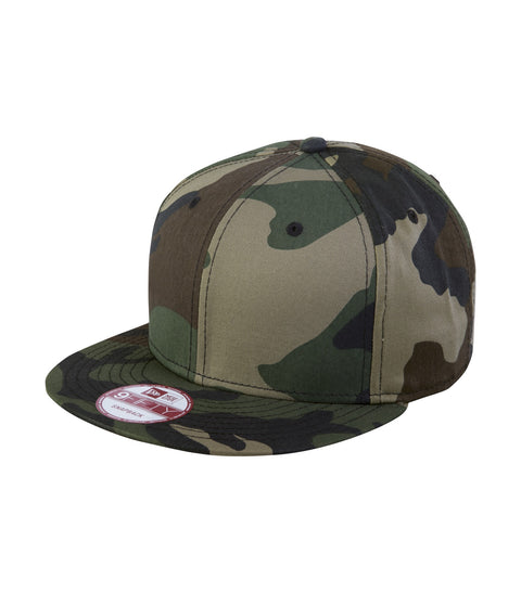 Flat Bill Snapback Cap